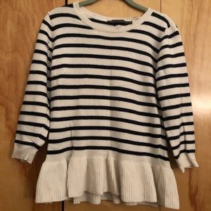 Outback Red Peplum Sweater